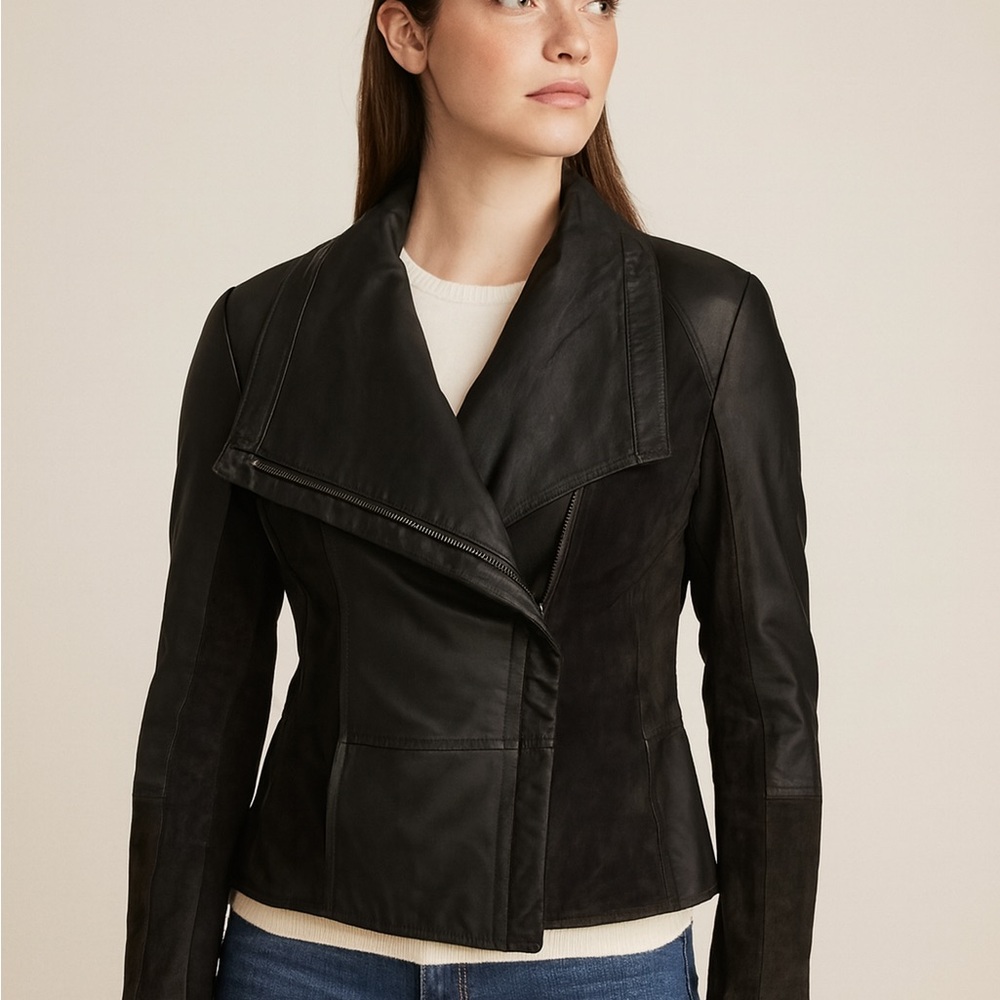 BCBGMaxAzria Genuine Leather Jacket